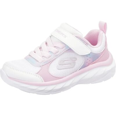 Skechers Kinder Watercolour Blur Turnschuhe - Weiß/Mehrfarbig - UK 3 Jugend Skechers Kinder Watercolour Blur Turnschuhe - Weiß/Mehrfarbig - UK 3 Jugend