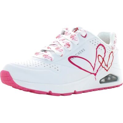 Skechers UNO Vit - Sneakers för Kvinnor Skechers UNO Vit - Sneakers för Kvinnor