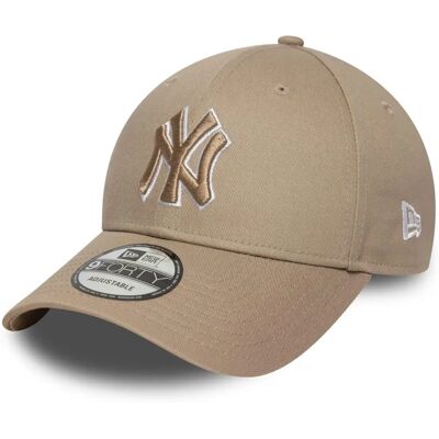 New Era Herr 9FORTY New York Yankees Baseball Cap - Pastellbrun OSFM New Era Herr 9FORTY New York Yankees Baseball Cap - Pastellbrun OSFM