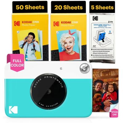 Kodak - Printomatic - 75 Feuilles - Zink 2x3 - Camera - Publicité Kodak - Printomatic - 75 Feuilles - Zink 2x3 - Camera - Publicité