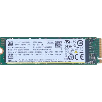 HP 512GB PCIe4x4 Solid State Drive - SSD HP 512GB PCIe4x4 Solid State Drive - SSD