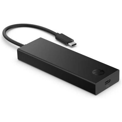 HP Tragbares USB-C 4K HDMI Hub - Unterstützt 4K HDMI-Ausgang bei 60Hz - 5 Anschlüsse HP Tragbares USB-C 4K HDMI Hub - Unterstützt 4K HDMI-Ausgang bei 60Hz - 5 Anschlüsse
