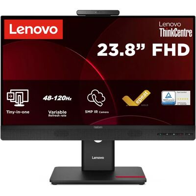 Lenovo - ThinkCentre TIO24 Gen6 Monitor - 23.8in Full HD Lenovo - ThinkCentre TIO24 Gen6 Monitor - 23.8in Full HD