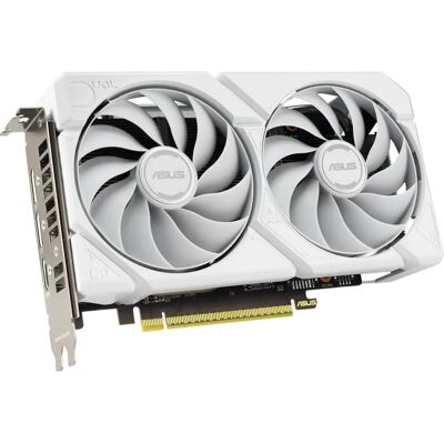 ASUS - DUAL RX 9060 XT - 16GB - WEISS - Grafikkarte ASUS - DUAL RX 9060 XT - 16GB - WEISS - Grafikkarte