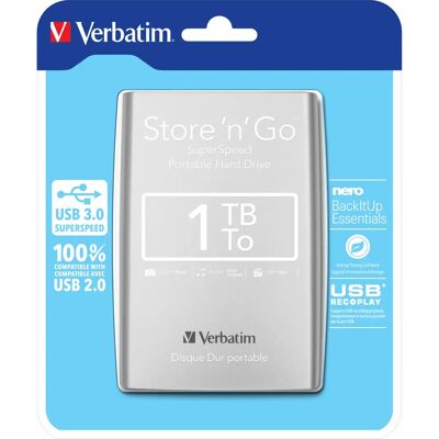Verbatim - Store 'n' Go - 2.5" - Externe Festplatte Verbatim - Store 'n' Go - 2.5" - Externe Festplatte