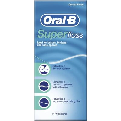 Hilo dental Oral-B Menta Pack de 50 - Hilo Dental Hilo dental Oral-B Menta Pack de 50 - Hilo Dental