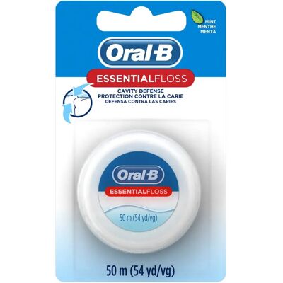 Oral-B Essential Floss Mint Waxed (50 m) Oral-B Essential Floss Mint Waxed (50 m)