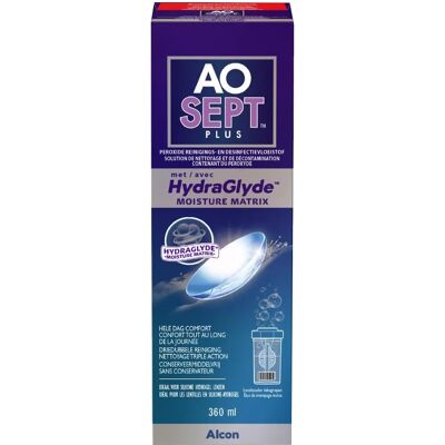 Alcon AOSEPT Plus Contact Lens Solution - 360 ml Alcon AOSEPT Plus Contact Lens Solution - 360 ml