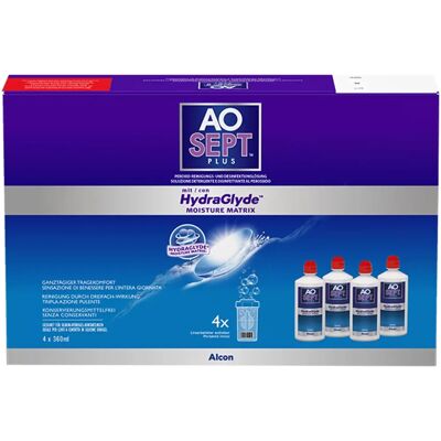Alcon AOSept Plus HydraGlyde - Kontaktlinsenpflege Alcon AOSept Plus HydraGlyde - Kontaktlinsenpflege