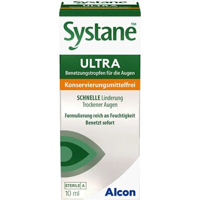 Alcon Systane Ultra Augentropfen - Trockene Augen Alcon Systane Ultra Augentropfen - Trockene Augen