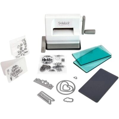 Sizzix Sidekick Die Cutting Machine - 6.35 cm - White Sizzix Sidekick Die Cutting Machine - 6.35 cm - White
