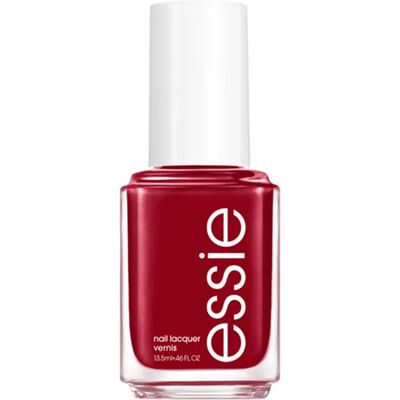 Essie - Fishnet Stockings - Rouge Foncé - 13,5 ml - Vernis à Ongles - Publicité Essie - Fishnet Stockings - Rouge Foncé - 13,5 ml - Vernis à Ongles - Publicité