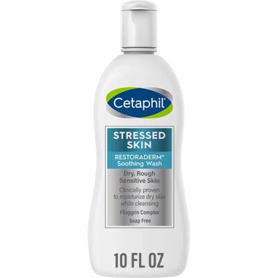 Cetaphil RestoraDerm Gel Apaisant - Nettoyant facial - Publicité Cetaphil RestoraDerm Gel Apaisant - Nettoyant facial - Publicité