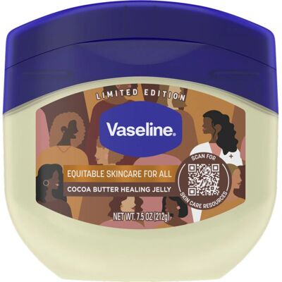 Vaseline Jelly à la Cacao - 212ml Hydratant et Réparateur - Publicité Vaseline Jelly à la Cacao - 212ml Hydratant et Réparateur - Publicité