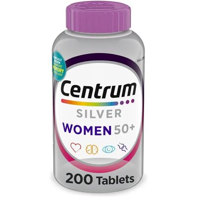 Centrum Silver Multivitamines pour Femmes - Soutient Santé Cognitive & Globale - Publicité Centrum Silver Multivitamines pour Femmes - Soutient Santé Cognitive & Globale - Publicité