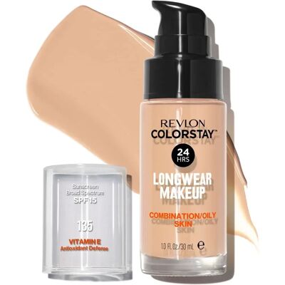 Revlon ColorStay Langdurige Matte Foundation voor Vette & Gemengde Huid Revlon ColorStay Langdurige Matte Foundation voor Vette & Gemengde Huid