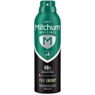 Mitchum Pure Energy Men Anti-Perspirant Deodorant - 48HR Protection Mitchum Pure Energy Men Anti-Perspirant Deodorant - 48HR Protection