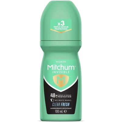 Mitchum Invisible Women 48HR Protection Roll On - Deodorant & Anti-Perspirant Mitchum Invisible Women 48HR Protection Roll On - Deodorant & Anti-Perspirant