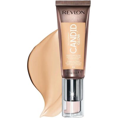 Revlon Natural Ochre Foundation - Moisture Glow - Anti-Pollution - Medium Coverage Revlon Natural Ochre Foundation - Moisture Glow - Anti-Pollution - Medium Coverage
