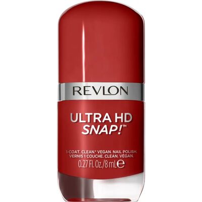 Revlon Ultra HD Snap! Smalto per unghie - Rosso - Copertura totale - Vegano Revlon Ultra HD Snap! Smalto per unghie - Rosso - Copertura totale - Vegano