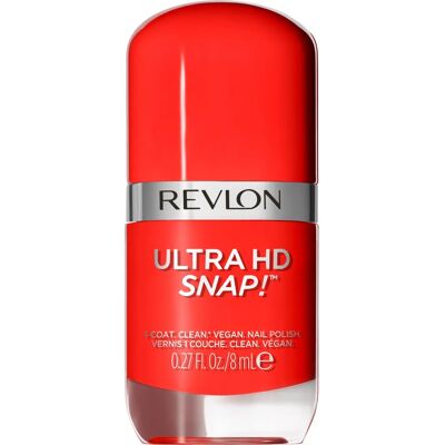 Revlon Ultra HD Snap! Nagellack - Rot - 8ml - Voll deckend, Vegan Revlon Ultra HD Snap! Nagellack - Rot - 8ml - Voll deckend, Vegan