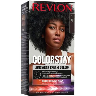 Revlon Black Permanent Hair Color - Hair Type: All - Vegan - Up to 8 Weeks Revlon Black Permanent Hair Color - Hair Type: All - Vegan - Up to 8 Weeks