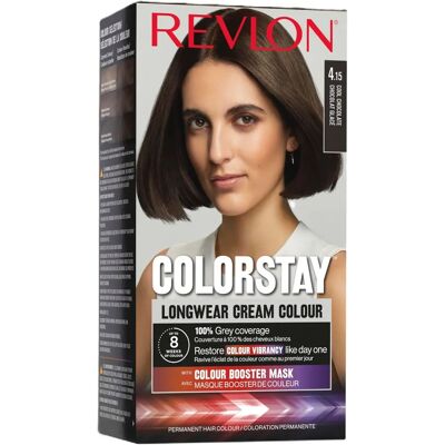 Revlon Mass Market Colorstay Permanent Haarfarbe - Schokolade - Haartönung für Damen Revlon Mass Market Colorstay Permanent Haarfarbe - Schokolade - Haartönung für Damen