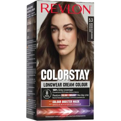 Revlon Colorstay - Dauerhafte Haarfarbe in Hellbraun Revlon Colorstay - Dauerhafte Haarfarbe in Hellbraun