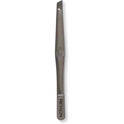 Revlon Slant Tip Tweezers - Stainless Steel Precision Revlon Slant Tip Tweezers - Stainless Steel Precision