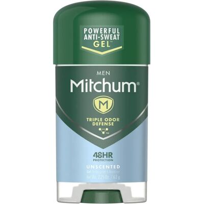 Déodorant en Gel Mitchum Power de Revlon, Sans Parfum, 2,25 Oz - Publicité Déodorant en Gel Mitchum Power de Revlon, Sans Parfum, 2,25 Oz - Publicité