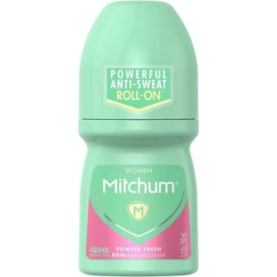 Mitchum Women Powder Fresh Roll-On Deodorant 50ml Mitchum Women Powder Fresh Roll-On Deodorant 50ml