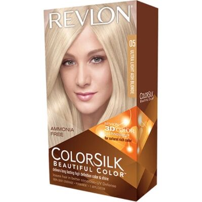 Revlon ColorSilk biondo cenere molto chiaro - Colore per capelli Revlon ColorSilk biondo cenere molto chiaro - Colore per capelli