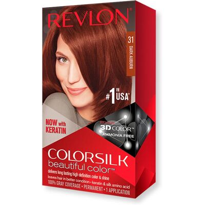Revlon ColorSilk Castano Cuoio Scuro - Colore per capelli Revlon ColorSilk Castano Cuoio Scuro - Colore per capelli