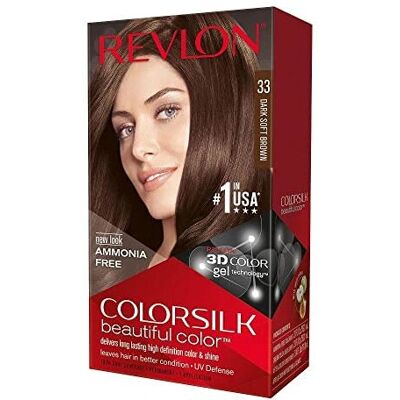 Revlon ColorSilk Donker Zacht Bruin - Haarkleuring Revlon ColorSilk Donker Zacht Bruin - Haarkleuring
