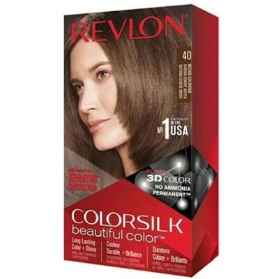 Revlon ColorSilk Mittel-Aschbraun - Haarfarbe Revlon ColorSilk Mittel-Aschbraun - Haarfarbe