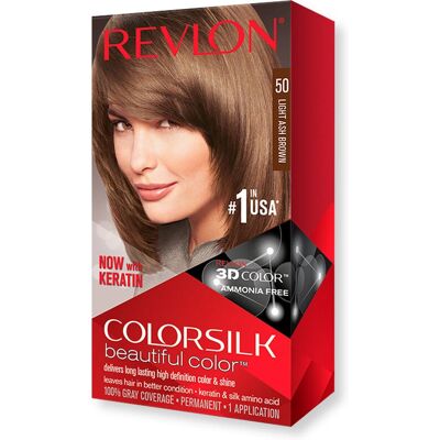 Revlon ColorSilk Hellbraun Haarfarbe - Haarfarbe Revlon ColorSilk Hellbraun Haarfarbe - Haarfarbe