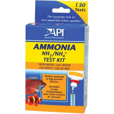 API Ammonia Test Kit - Water Test Kit for Aquarium API Ammonia Test Kit - Water Test Kit for Aquarium