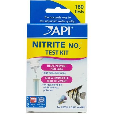 API Nitrite NO2 Test Kit - 180 Tests - Aquarium Water Testing API Nitrite NO2 Test Kit - 180 Tests - Aquarium Water Testing