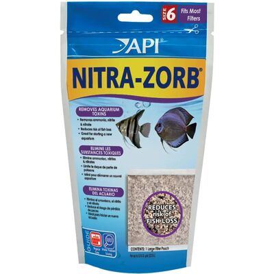 API Nitra-Zorb Size 6 - Treats 55 Gallons - Aquarium Filter Media API Nitra-Zorb Size 6 - Treats 55 Gallons - Aquarium Filter Media