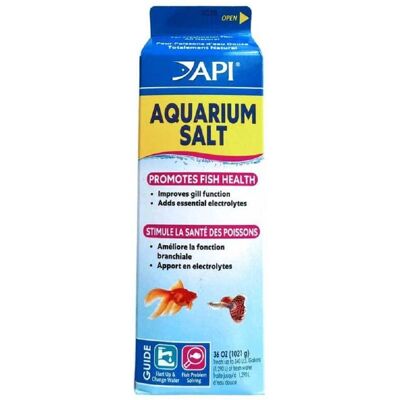 API Aquarium Salt - 936g Support Fish Respiration & Reduce Stress API Aquarium Salt - 936g Support Fish Respiration & Reduce Stress