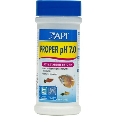 API Proper pH 8.2 / 7.0 Aquarium Water Treatment - 250g API Proper pH 8.2 / 7.0 Aquarium Water Treatment - 250g