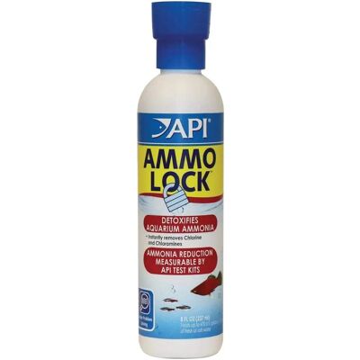 API Ammo Lock Ammonia Detoxifier - Aquarium Detox - 8 oz API Ammo Lock Ammonia Detoxifier - Aquarium Detox - 8 oz