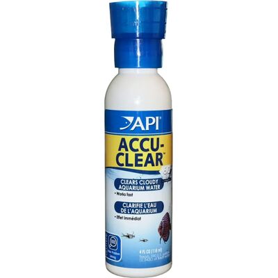 API Accu-Clear Aquarium Water Clarifier - 118ml API Accu-Clear Aquarium Water Clarifier - 118ml
