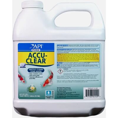 API POND ACCU-CLEAR Pond Water Clarifier - 1.89 Litre Bottle API POND ACCU-CLEAR Pond Water Clarifier - 1.89 Litre Bottle