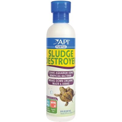 API Turtle Sludge Destroyer - 8 oz Aquarium Cleaner API Turtle Sludge Destroyer - 8 oz Aquarium Cleaner