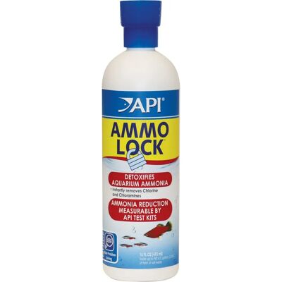 API Ammo Lock Ammonia Detoxifier - Aquariums - 16 oz API Ammo Lock Ammonia Detoxifier - Aquariums - 16 oz
