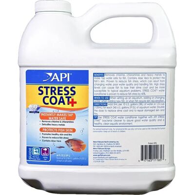 API Stress Coat Plus Model 51078 - Aquarium Water Conditioner API Stress Coat Plus Model 51078 - Aquarium Water Conditioner