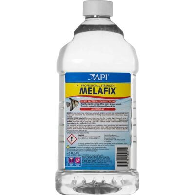 API MelaFix Fish Medicine - 64 oz - Treats 18900 Gallons API MelaFix Fish Medicine - 64 oz - Treats 18900 Gallons