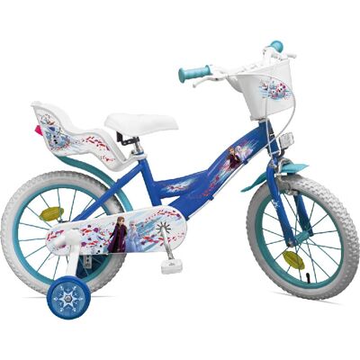Bicicletta bambini Disney Frozen 14" - Acciaio, regolabile, Bianca Bicicletta bambini Disney Frozen 14" - Acciaio, regolabile, Bianca