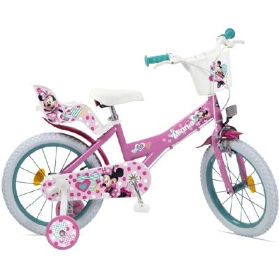 Vélo Minnie Disney 14 pouces - Vélo - Publicité Vélo Minnie Disney 14 pouces - Vélo - Publicité